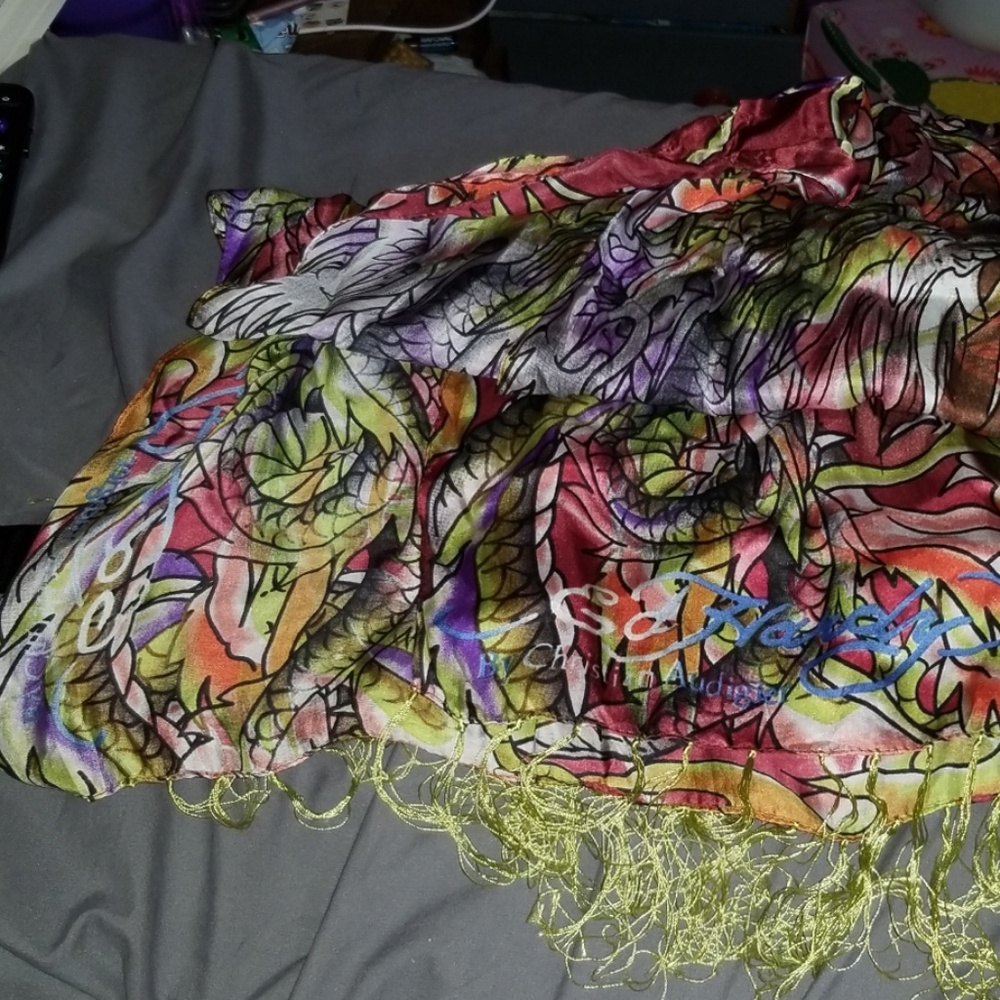 Stunning Ed Hardy scarf